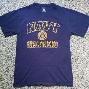 Navy Girlfriend Tshirt